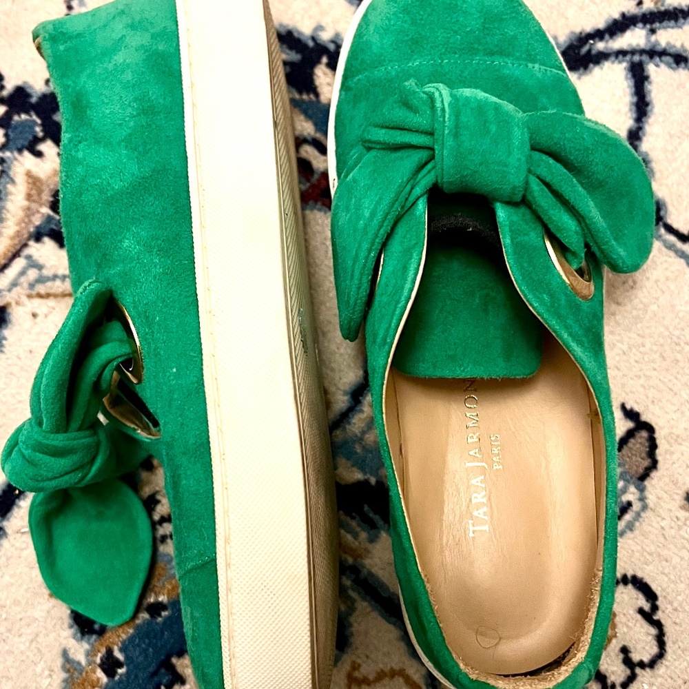 Tara Jarmon Suede Sneakers
